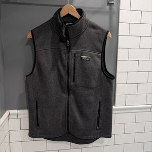 L.L. Bean Sweater Vest Charcoal Grey